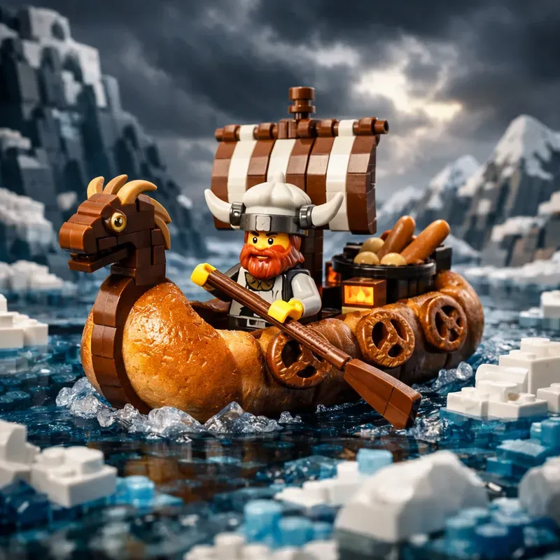 Lego Miniature Culinary Worlds