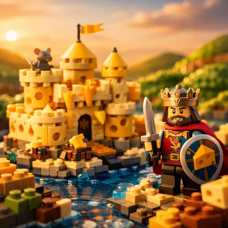 Lego Miniature Culinary Worlds