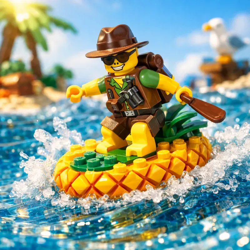 Lego Miniature Culinary Worlds