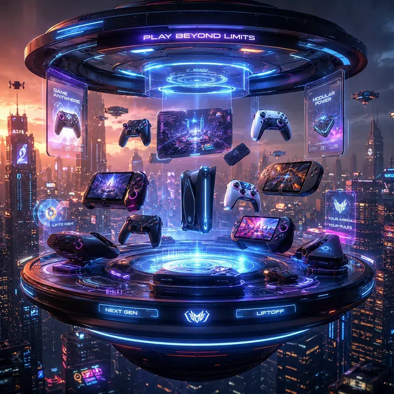 Neon Future Tech Concepts