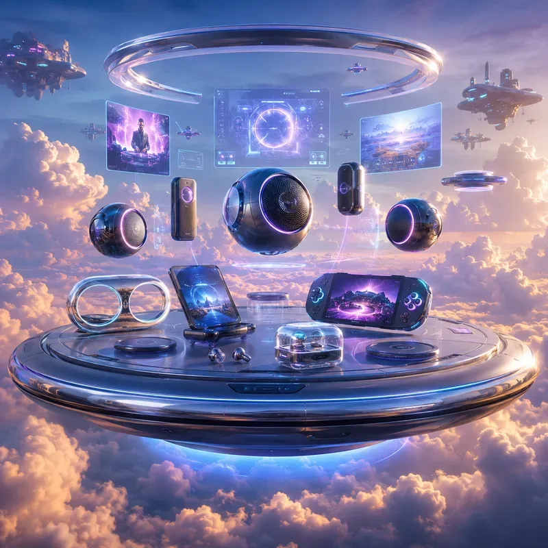 Neon Future Tech Concepts