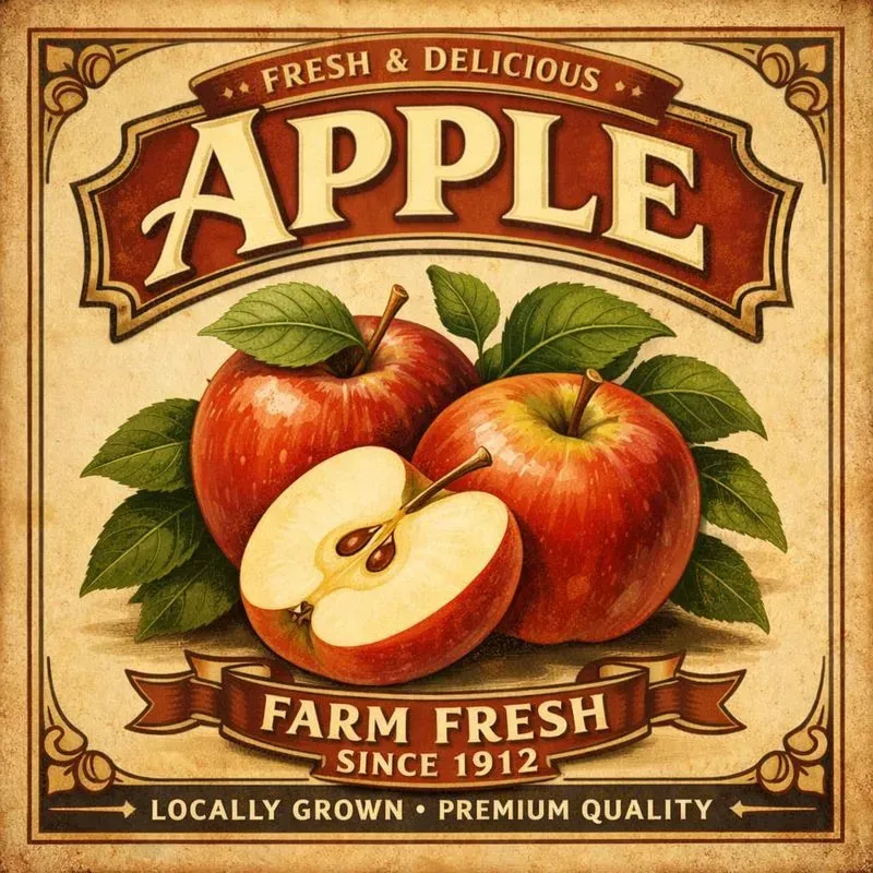 Vintage Fruit Labels