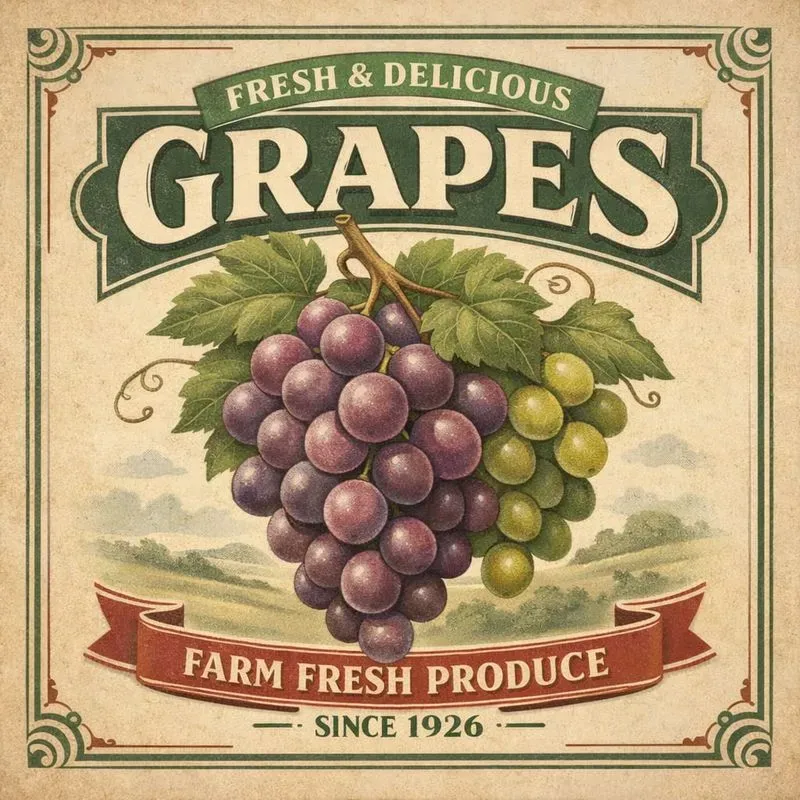 Vintage Fruit Labels