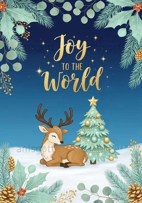 Holy Night Christmas Junk Journal Papers