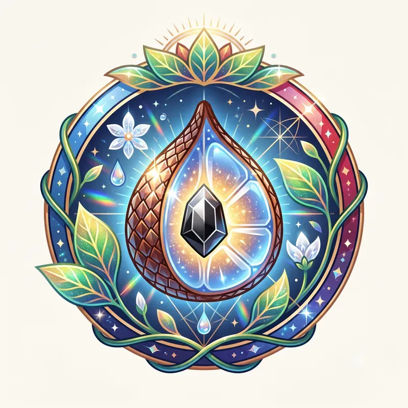 Modern Neon Exotic Fruit Emblems