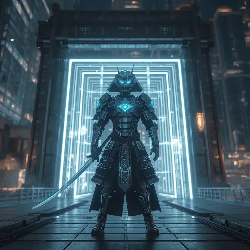 Cyberpunk Anime Samurai Bundles