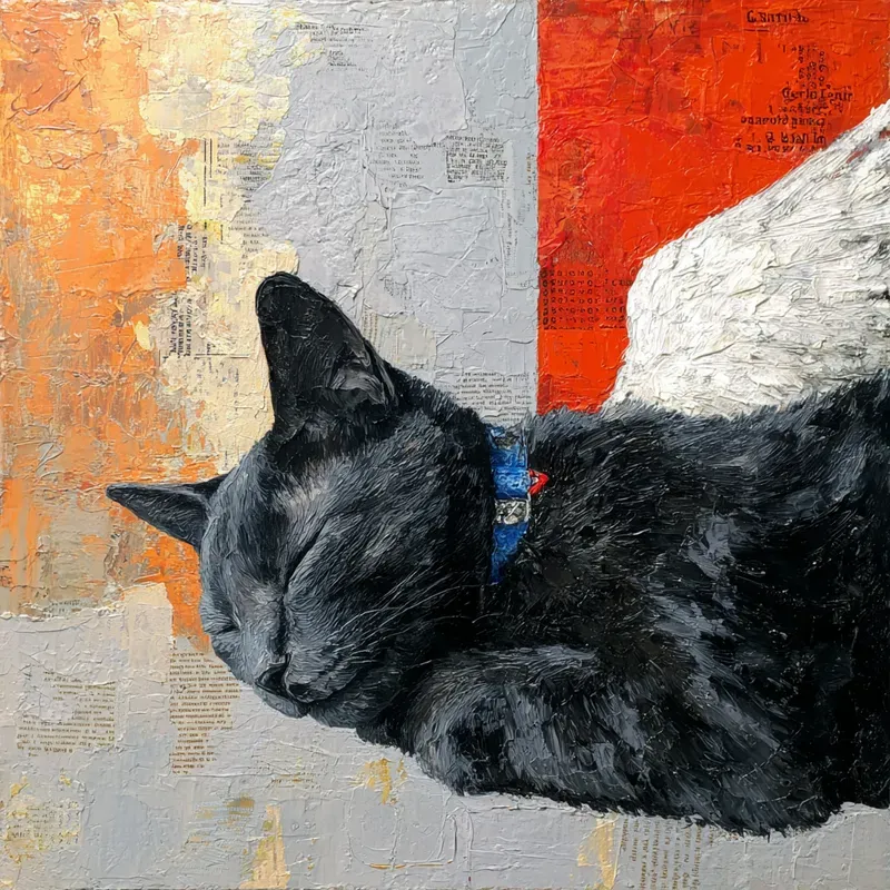 Textured Mixed Media Artworks Of