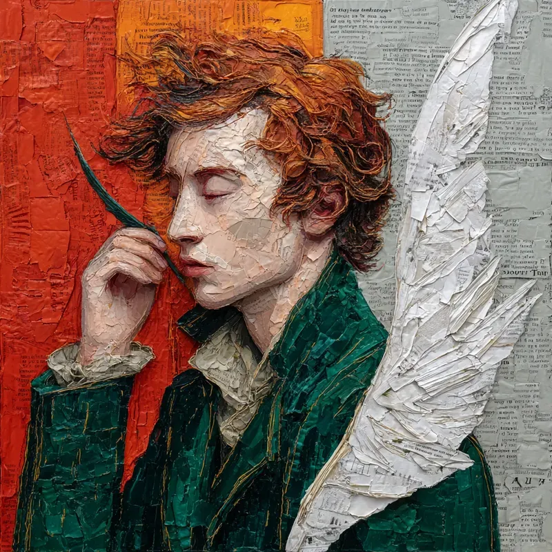 Textured Mixed Media Artworks Of