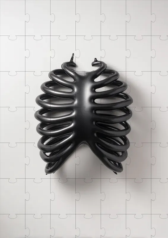 Minimal Anatomical Editorial Still Lifes