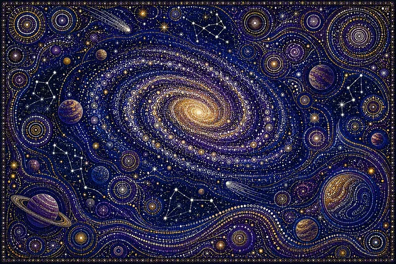 Aboriginal Dot Art Mosaics
