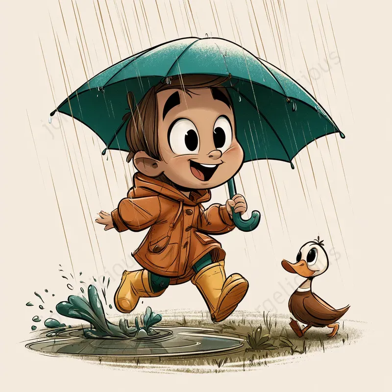 Childrens Storybook Character Scenes