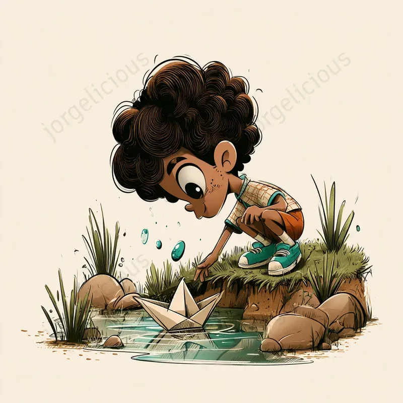 Childrens Storybook Character Scenes