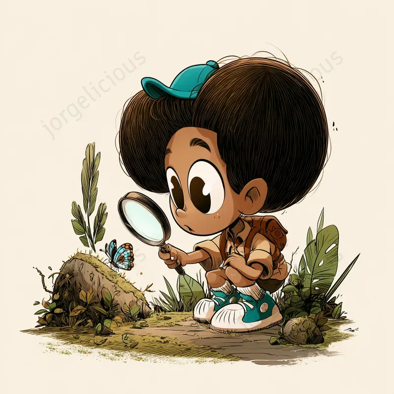 Childrens Storybook Character Scenes