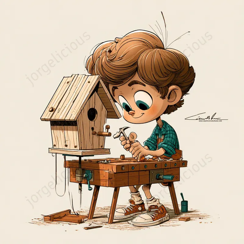 Childrens Storybook Character Scenes