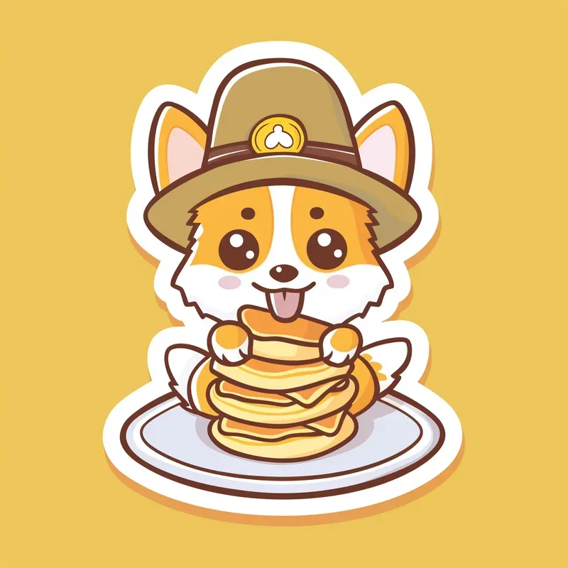 Playful Kawaii Diecut Sticker Art