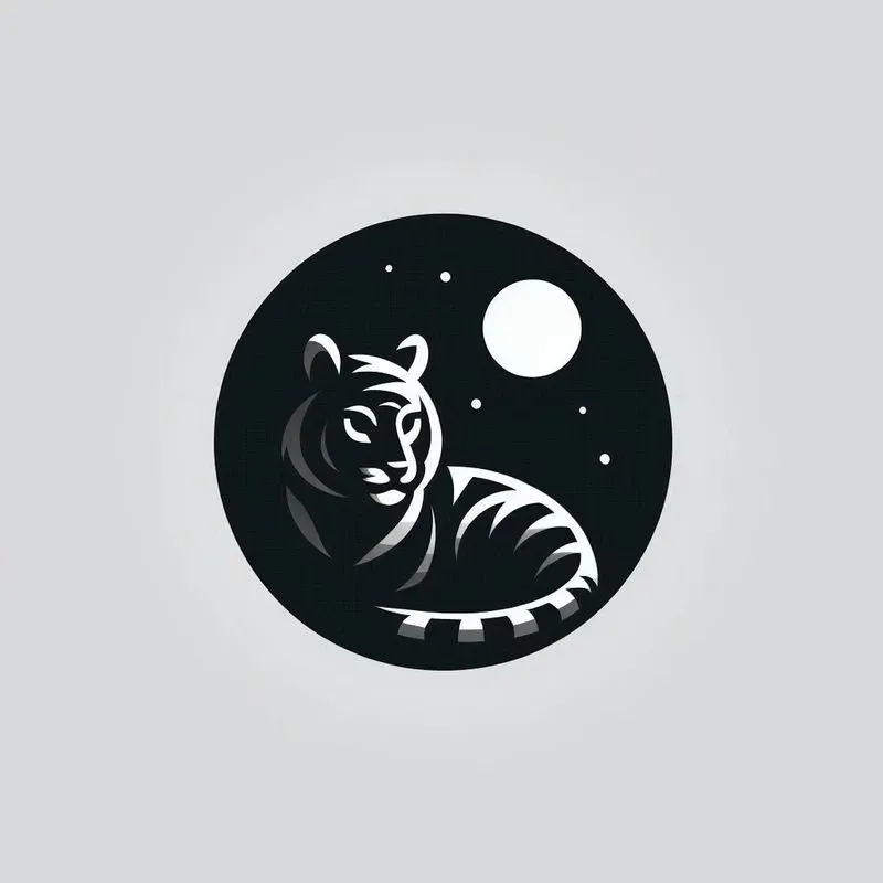 Mysterious Dark Animals Logos