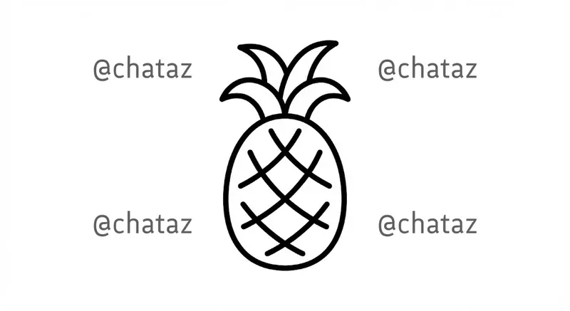 Minimal Handdrawn Fruit Line Icons