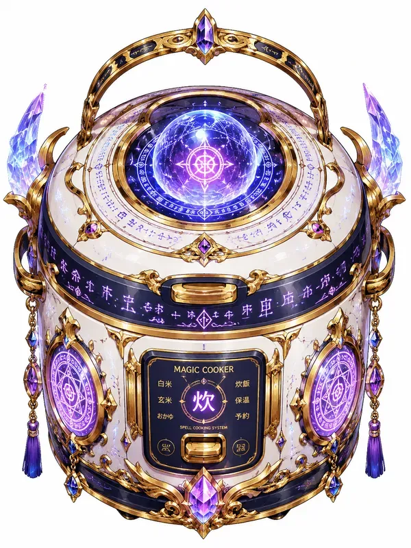 Fantasy Anime Magic Household Artifacts