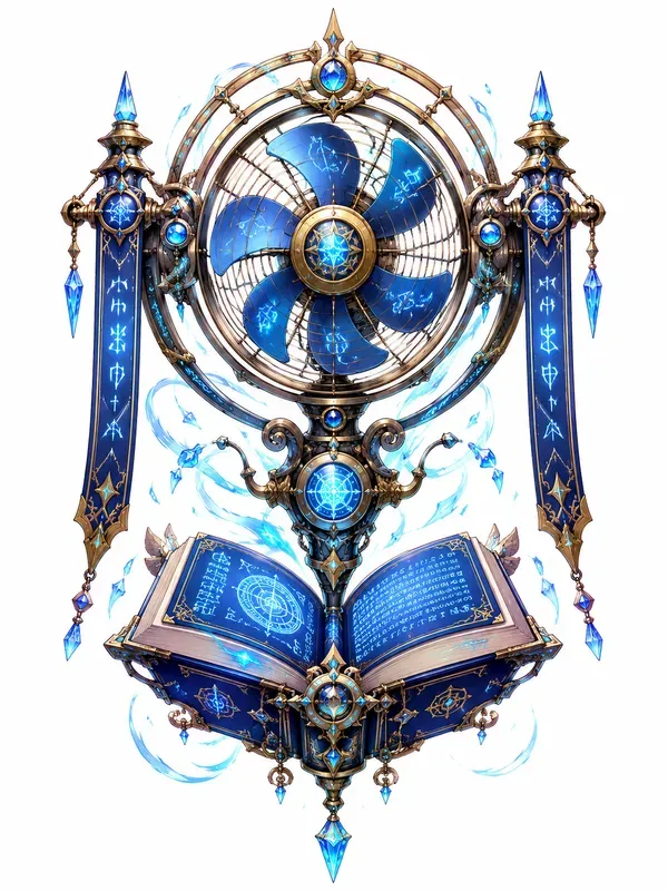 Fantasy Anime Magic Household Artifacts