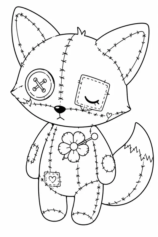 Dolls With Coloring Patches