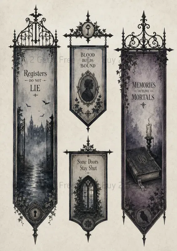 Ornamental Gonfalon Ephemera