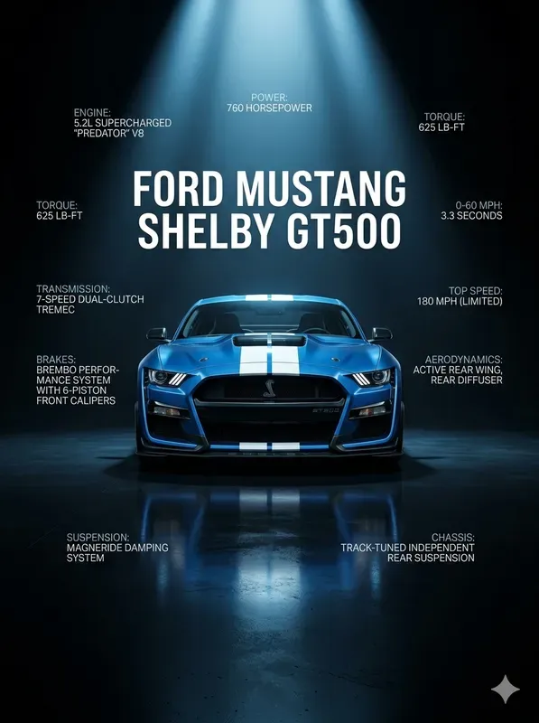 Premium Studio Car Spec Posters