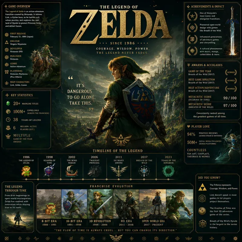 Gaming Infographic Poster Makers