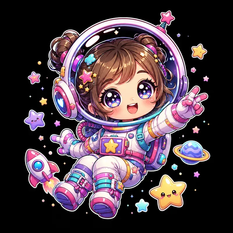 Kawaii Chibi Fashion Character Generator