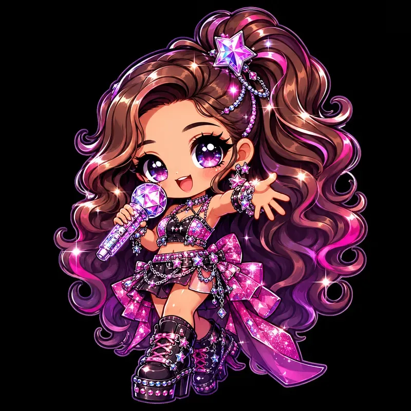 Kawaii Chibi Fashion Character Generator
