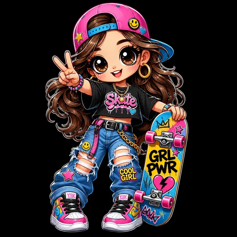 Kawaii Chibi Fashion Character Generator