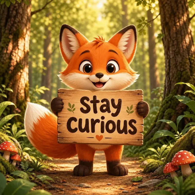 Forest Animal Motivation Signs