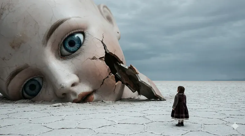 Surreal Colossal Scale Concept Art