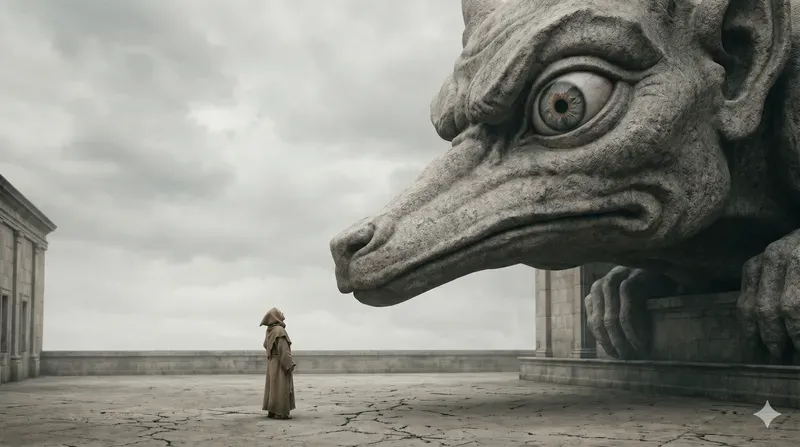 Surreal Colossal Scale Concept Art