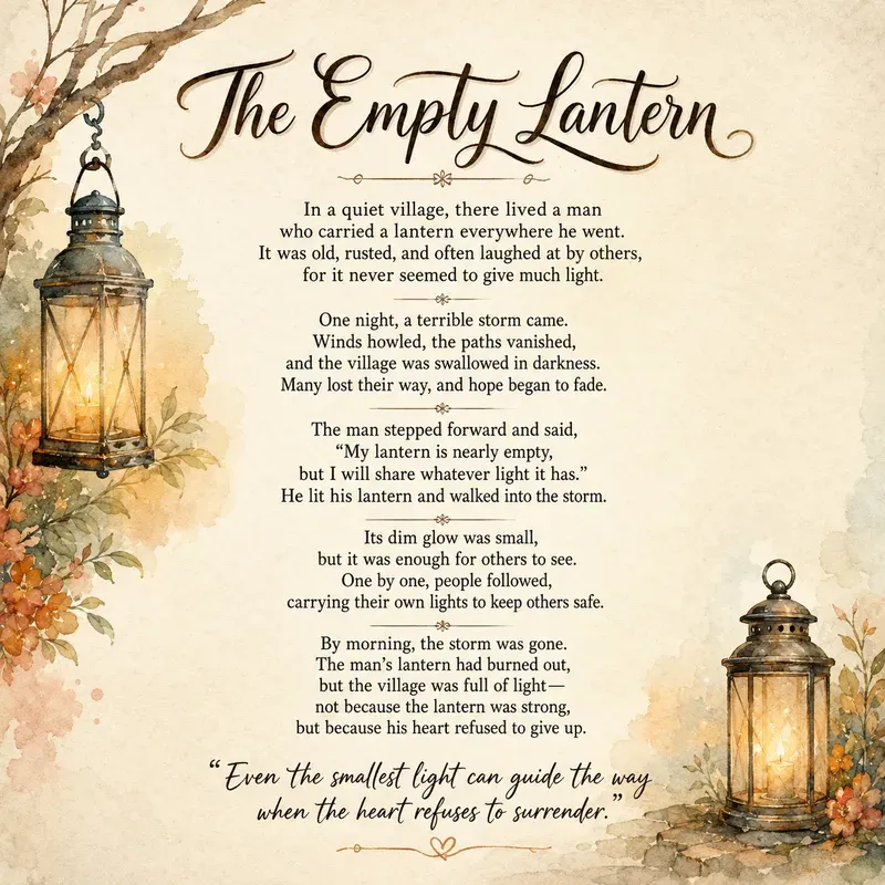 Timeless Inspirational Story Posters