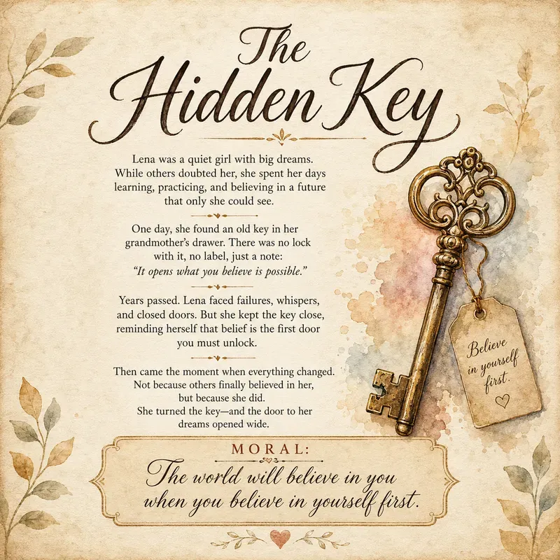 Timeless Inspirational Story Posters