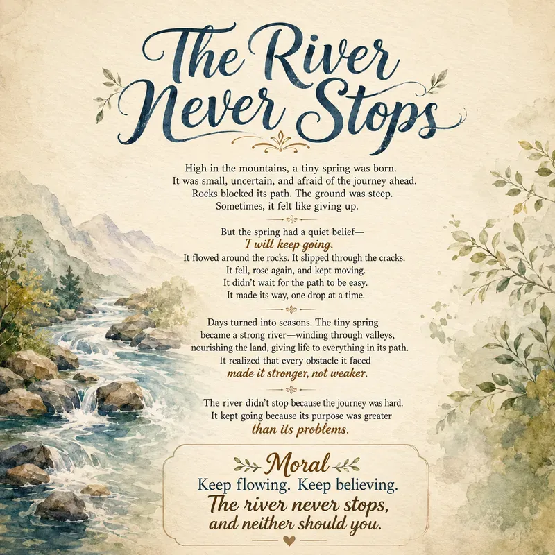 Timeless Inspirational Story Posters