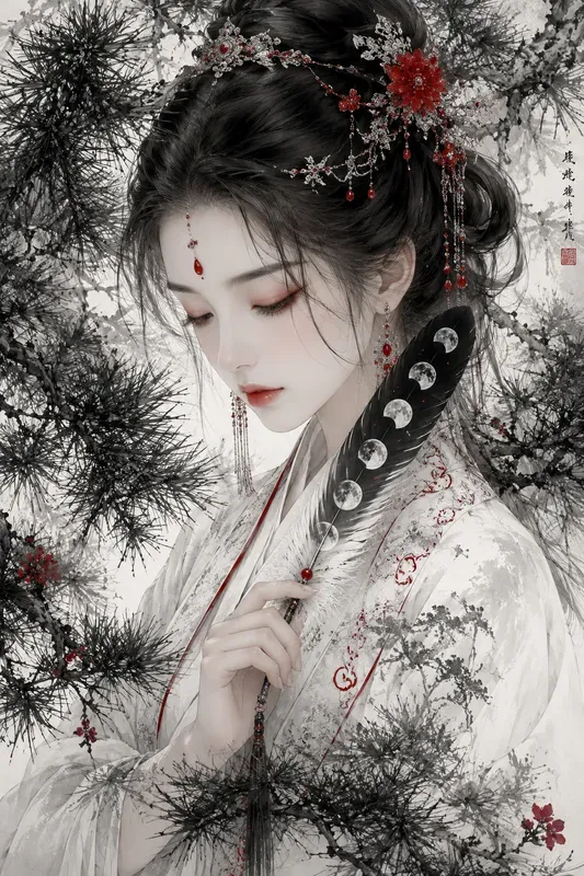 Shui Mo Hanfu Animal Portraits