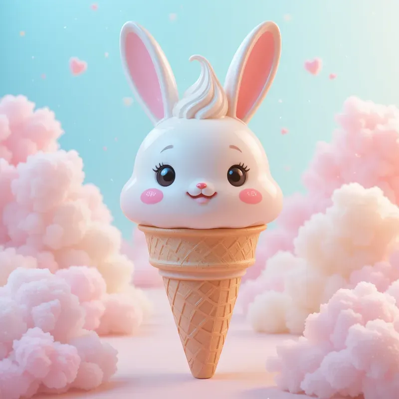 Adorable Pastel Toy Stickers