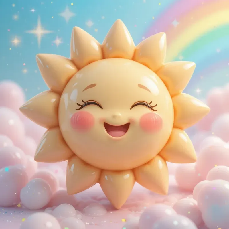 Adorable Pastel Toy Stickers
