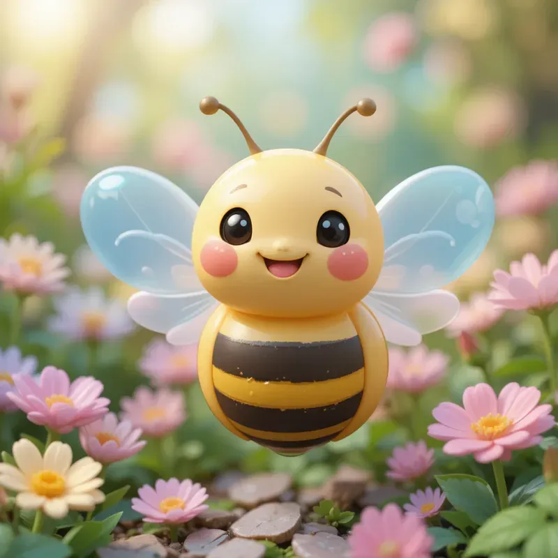 Adorable Pastel Toy Stickers