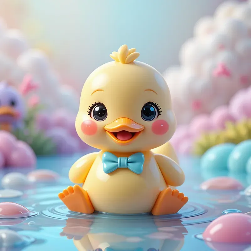 Adorable Pastel Toy Stickers
