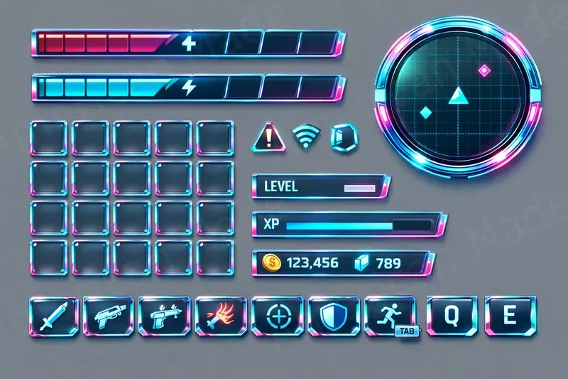 Pro Game UI Asset Kits
