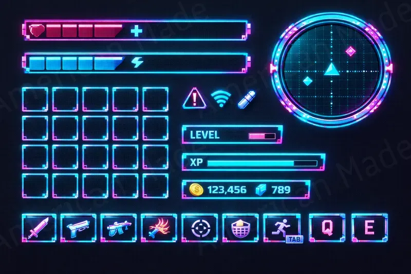 Pro Game UI Asset Kits