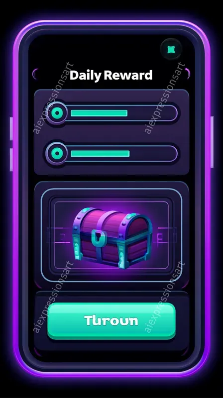 Flat 2D Vector App UI Screenshots