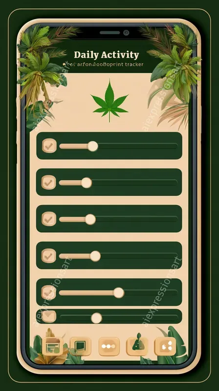 Flat 2D Vector App UI Screenshots