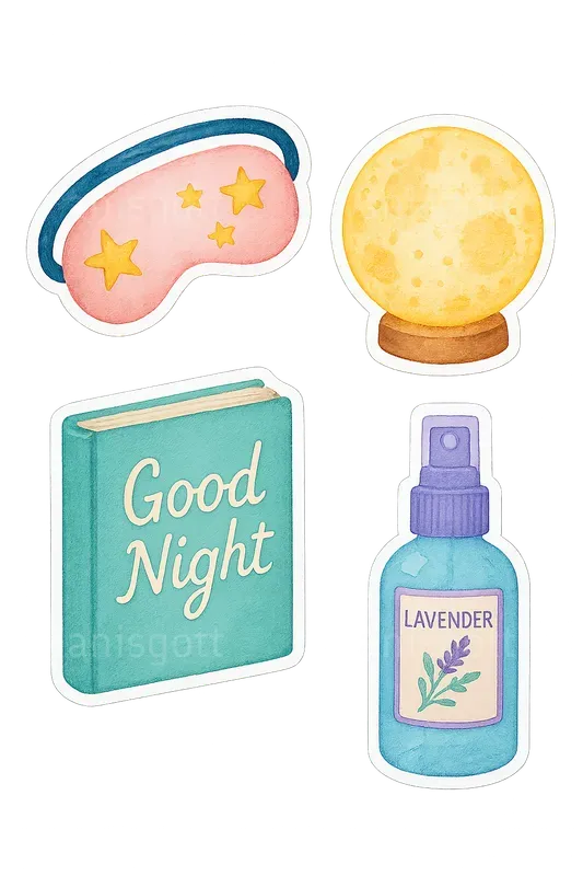 Cozy Living Essentials Stickers
