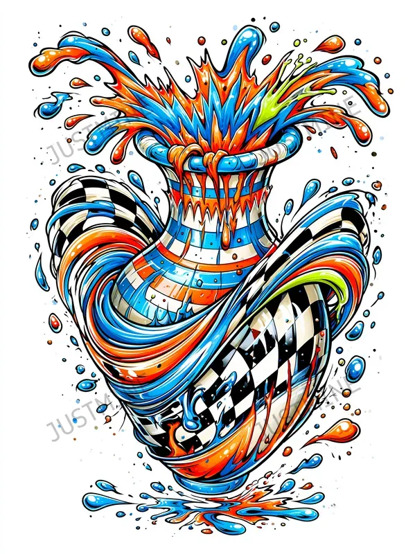 Electric Motion Pop Art Tshirt Designs