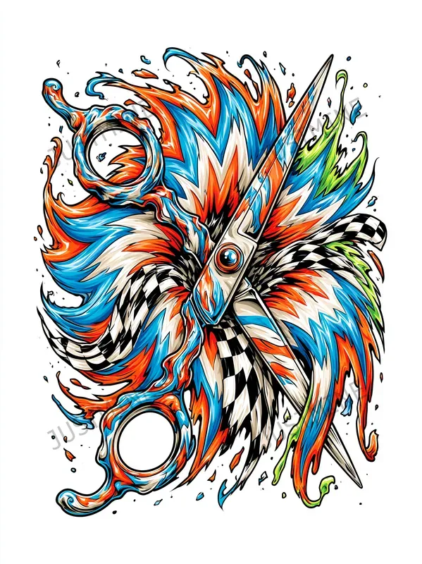 Electric Motion Pop Art Tshirt Designs