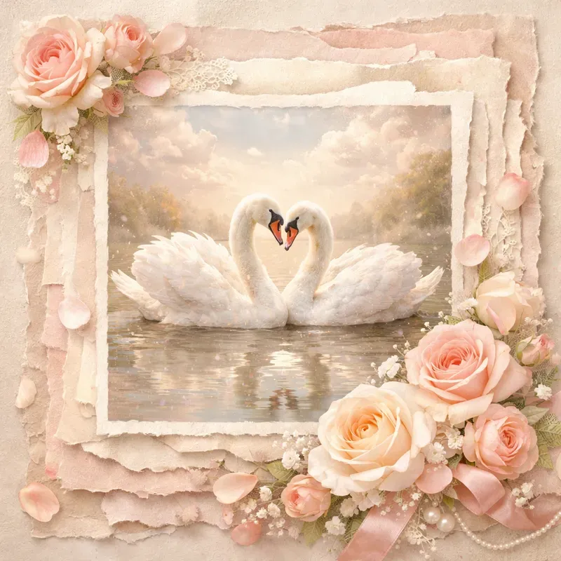 Whimsical Animal Aesthetic Collage Frames