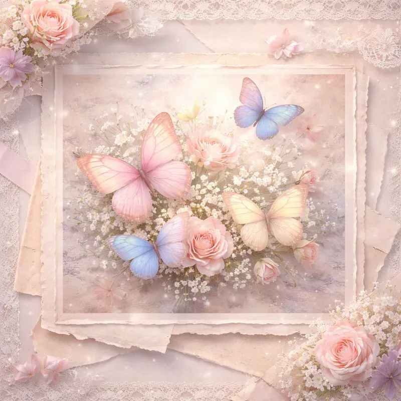 Whimsical Animal Aesthetic Collage Frames